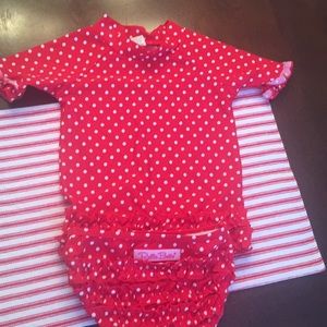 RuffleButts 2Piece Swim Set